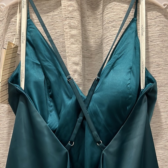 💞3 for $50💞Satin Spaghetti Strap Mermaid Bridesmaid dress - Picture 12 of 14